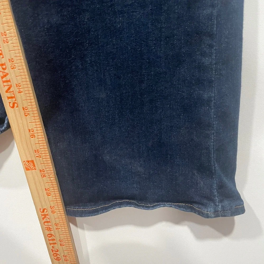 American Eagle Kick‎ Boot Jeans Women Dark Wash Next Level Stretch Size 16 35x30
